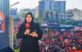 طنین شعارهای ضداستکباری با حضور میلیونی مردم در تشییع باشکوه آقای شهید ایران+فیلم