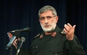 العميد قاآني يشكر الشعب العراقي على التشييع المهيب لقائد الثورة الشهيد
