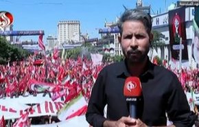 راهپیمایی وفاداری به رهبر شهید از عراق تا مشهد