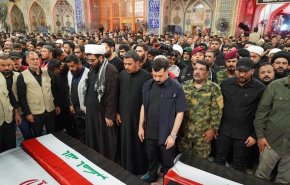 العراقيون يشيعون جثامين شهداء الحشد الشعبي