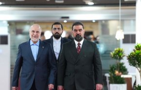 الحلبوسي يستقبل قاليباف في بغداد