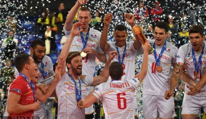 فرانسه قهرمان لیگ جهانی والیبال 2017 | تصاویر