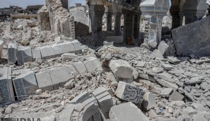 مسجد 900 ساله النوری؛ روایتی تلخ از جنایت داعش/ تصاویر
