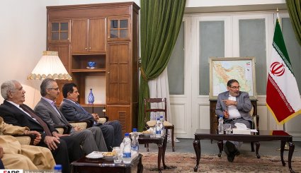دیدار شمخانی و اعضای دفتر سیاسی اتحادیه میهنی کردستان عراق
