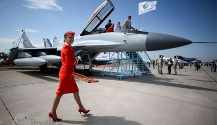 پوتین در بزرگترین نمایشگاه هوافضای دنیا