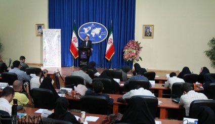 نشست خبری سخنگوی وزارت امور خارجه/ تصاویر
