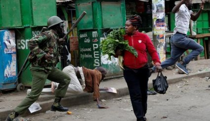 آشوب و قمه‌کشی پس از انتخابات در کنیا-تصاویر