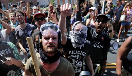 شورش خونین نژادپرستان در امریکا-تصاویر