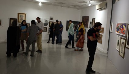 افتتاح نمایشگاه بازار هنر