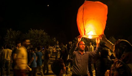 جشنواره بالن ها در بجنورد. تصاویر