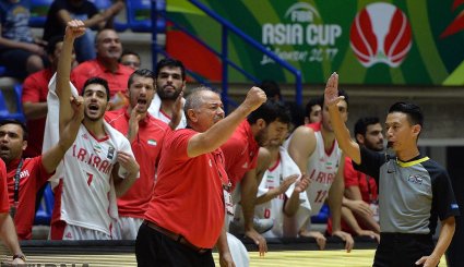 صعود تیم ملی بسکتبال ایران به فینال کاپ آسیا

