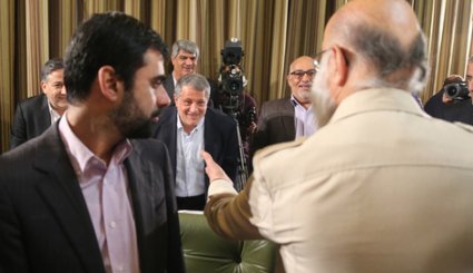  انتخاب محسن هاشمی به ریاست شورا - تصاویر