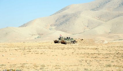 تصاویر پیشروی ارتش سوریه در منطقه قلمون غربی