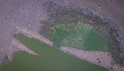 خشک شدن دریاچه الندان