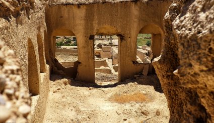 Ruins of historical texture of Izadkhvast