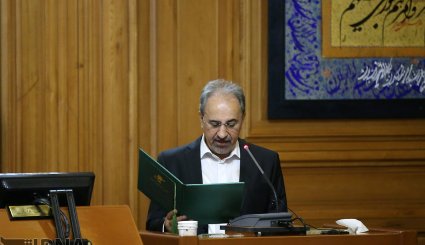 مراسم ادای سوگند شهردار جدید تهران

