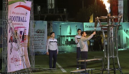 افتتاحیه مسابقات فوتبال دانش آموزان آسیا در شیراز + تصاویر