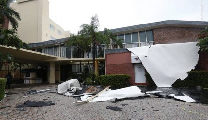 اولین تصاویر از خسارت طوفان مهیب «ایرما» در فلوریدا
