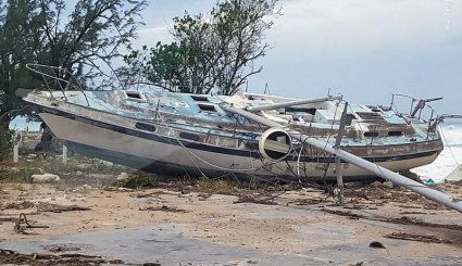 اولین تصاویر از خسارت طوفان مهیب «ایرما» در فلوریدا
