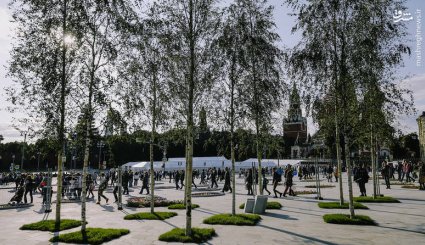 افتتاح پارک بزرگ مسکو با حضور پوتین