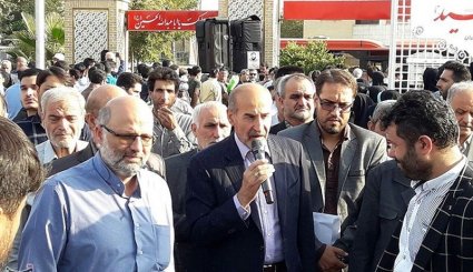 مراسم استقبال از خادمان و پیرغلامان حسینی در اصفهان به‌روایت تصویر