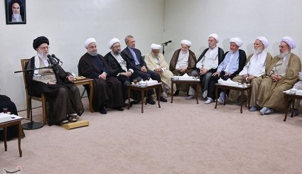 دیدار رئیس و اعضای دوره جدید مجمع تشخیص مصلحت نظام با مقام معظم رهبری