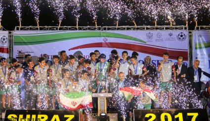 ایران قهرمان مسابقات فوتبال دانش آموزان آسیا
