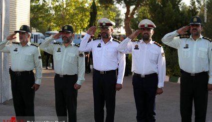 رزمایش نیروی انتظامی در اصفهان
