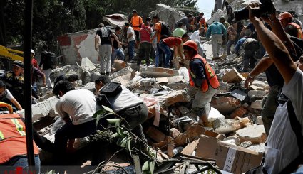 خسارت زلزله مرگبار در مکزیک