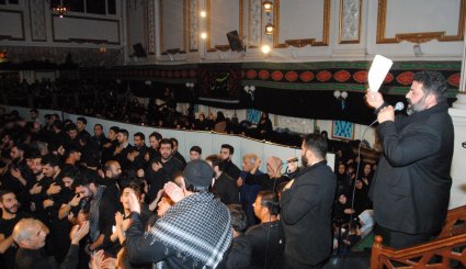 مراسم سوگواری در مرکز اسلامی لندن
