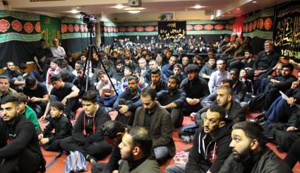 مراسم سوگواری در مرکز اسلامی لندن
