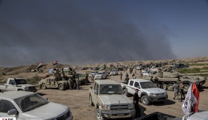 پیشروی نیروهای عراقی در الحویجه + تصاویر