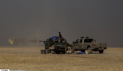 پیشروی نیروهای عراقی در الحویجه + تصاویر