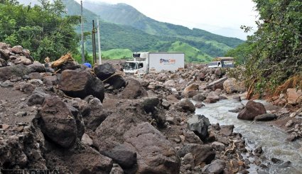 خسارات ناشی از طوفان گرمسیری «ناتیس»در هندوراس