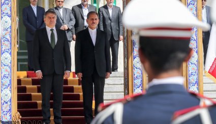 استقبال رسمی از نخست وزیر ارمنستان + تصاویر