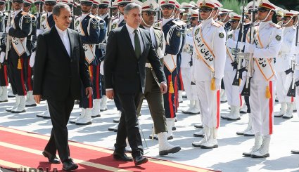 استقبال رسمی از نخست وزیر ارمنستان + تصاویر