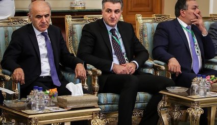 دیدار نخست وزیر ارمنستان با رئیس مجلس شورای اسلامی + تصاویر
