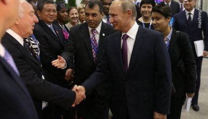 پوتین در نشست اتحادیه جهانی بین‌المجالس