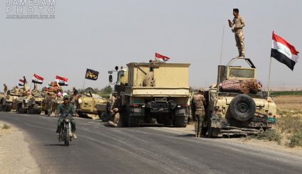 عزیمت نظامیان عراقی به جنوب کرکوک