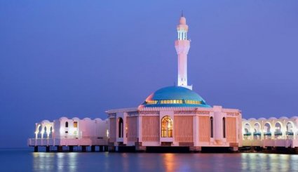  المسجد العائم في جدة في السعودية 