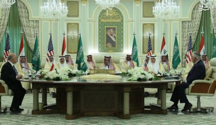 تصاویر/ نشست سه جانبه عربستان، آمریکا و عراق