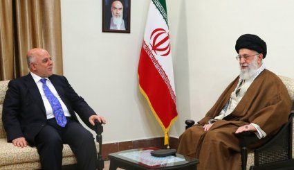 دیدار نخست‌ وزیر عراق با حضرت آیت‌الله خامنه‌ای + تصاویر
