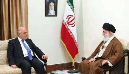 دیدار نخست‌ وزیر عراق با حضرت آیت‌الله خامنه‌ای + تصاویر