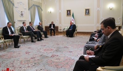تصاویر/ دیدار آمانو با رئیس جمهوری