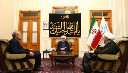برگزاری نشست سران سه قوه به میزبانی مجلس شورای اسلامی + تصاویر
