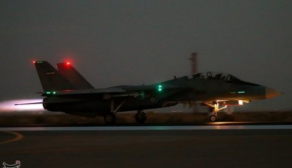 رزمایش شبانه جنگنده های نیروی هوایی - اصفهان