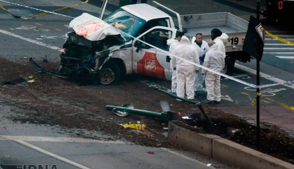 حمله خودرو به عابران پیاده در نیویورک