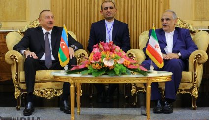 تصاویری از ورود رئیس جمهوری آذربایجان به تهران