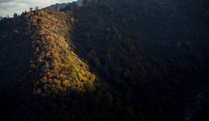 مرتفعات مازيجال في محافظة مازندران في ايران 