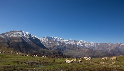 مرتفعات مازيجال في محافظة مازندران في ايران 